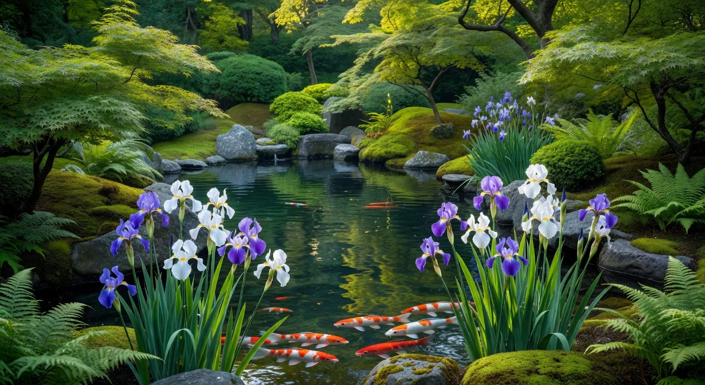 Iris Flower Pond